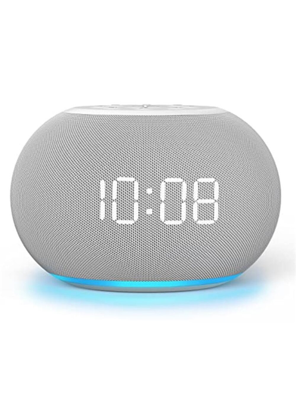 White Noise Alarm Clock Night Light Auto Dimming Sound Machine Sleep Aid